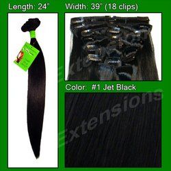 #1 Jet Black - 24 inch - PRST-24-1