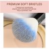 32pcs blue makeup brushes - default