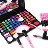 32pcs pink makeup brushes set - default