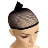 Women Dyed Lace Short Straight Synthetic Wig Hairpiece for Party - Dark