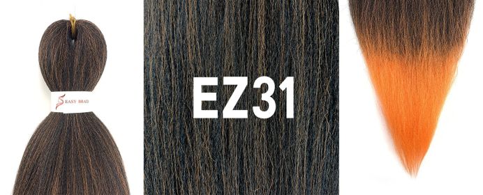 Chemical Fiber Low Temperature Silk Ez Braids African Dirty Braids (Option: EZ31)