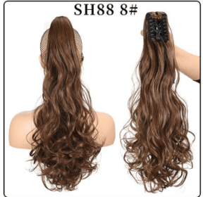 Fluffy Natural Lifelike Claw Clip Ponytail Wholesale (Option: 7style)