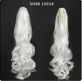 Fluffy Natural Lifelike Claw Clip Ponytail Wholesale (Option: 22style)